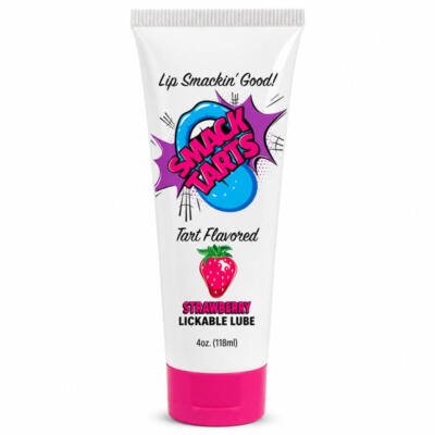 Smack Tarts® Lickable Lubricant – Sour Strawberry – 4oz Bottle