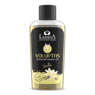 Luxuria Voluptas Edible Massage Gel 100ml | Warming Effect | Vanilla
