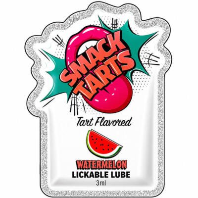 Smack Tarts® Lickable Lubricant – Sour Watermelon – 3ml Sachet