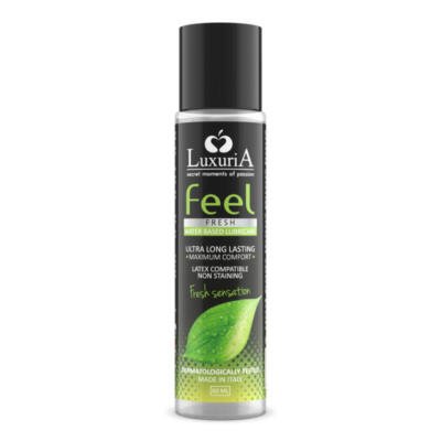 Luxuria Feel Fresh Sensation Lubricant 60ml – Cooling Water-Based Lubricant | Smooth Glide | Non-Sticky