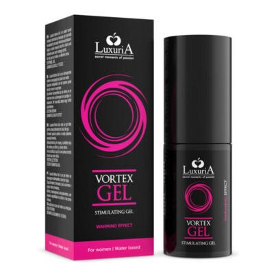 Luxuria Vortex Gel Warming Effect For Her 30ml – Water-Based Personal Gel | Heat Sensation | Smooth & Non-Sticky