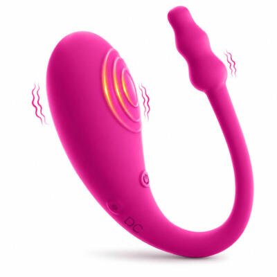 App-Controlled G-Spot Massager 10 Vibration Modes USB Rechargeable IPX7 Waterproof Pink