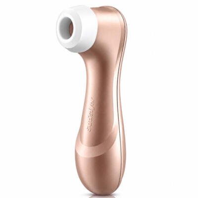 Satisfyer Pro 2 Air Pulse Stimulator USB Rechargeable Waterproof Rose Gold