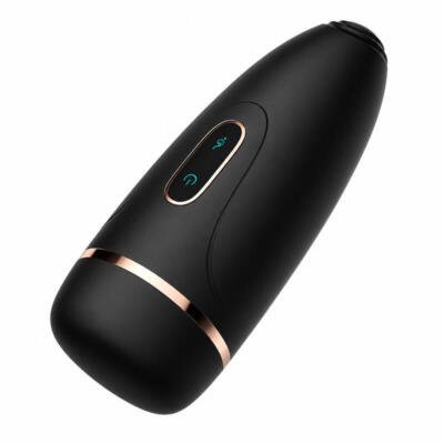 Phantom Aircraft Cup Automatic Male Masturbator USB Rechargeable 7 Vibration Black