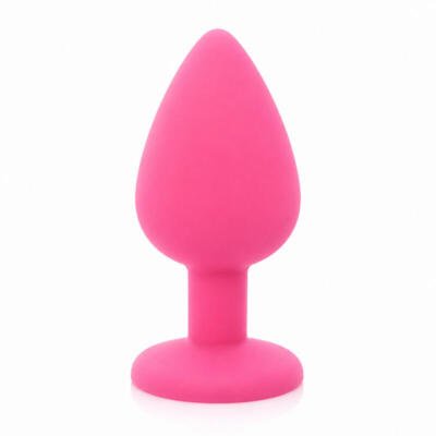 Premium Silicone Anal Plug Set Pink Medium Body Safe Waterproof Adult Toy