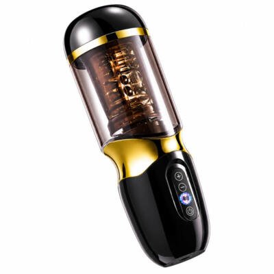Automatic Male Masturbator USB Rechargeable 10 Modes Waterproof Silicone Stroker