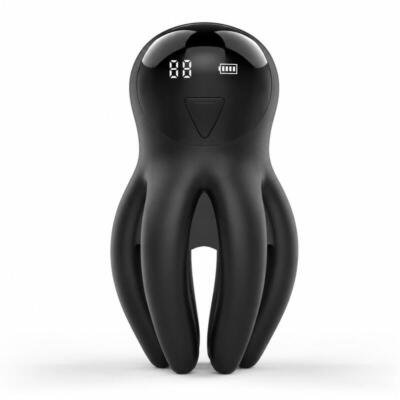Octopus Penis Trainer USB Rechargeable 10 Vibration Modes Waterproof Silicone