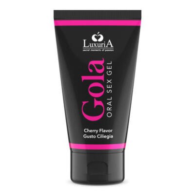 Luxuria Gola Cherry Edible Water Based Lubricant 50ml Oral Pleasure