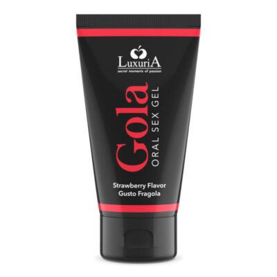 Luxuria Gola Strawberry Edible Water Based Lubricant 50ml Oral Pleasure