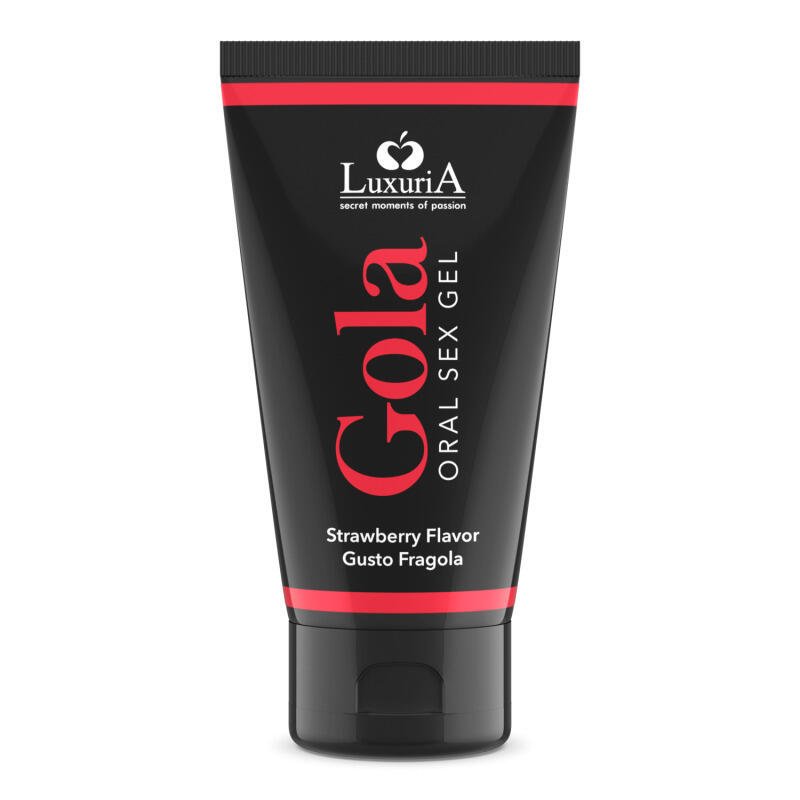 Luxuria Gola Strawberry Edible Water Based Lubricant 50ml Oral Pleasure